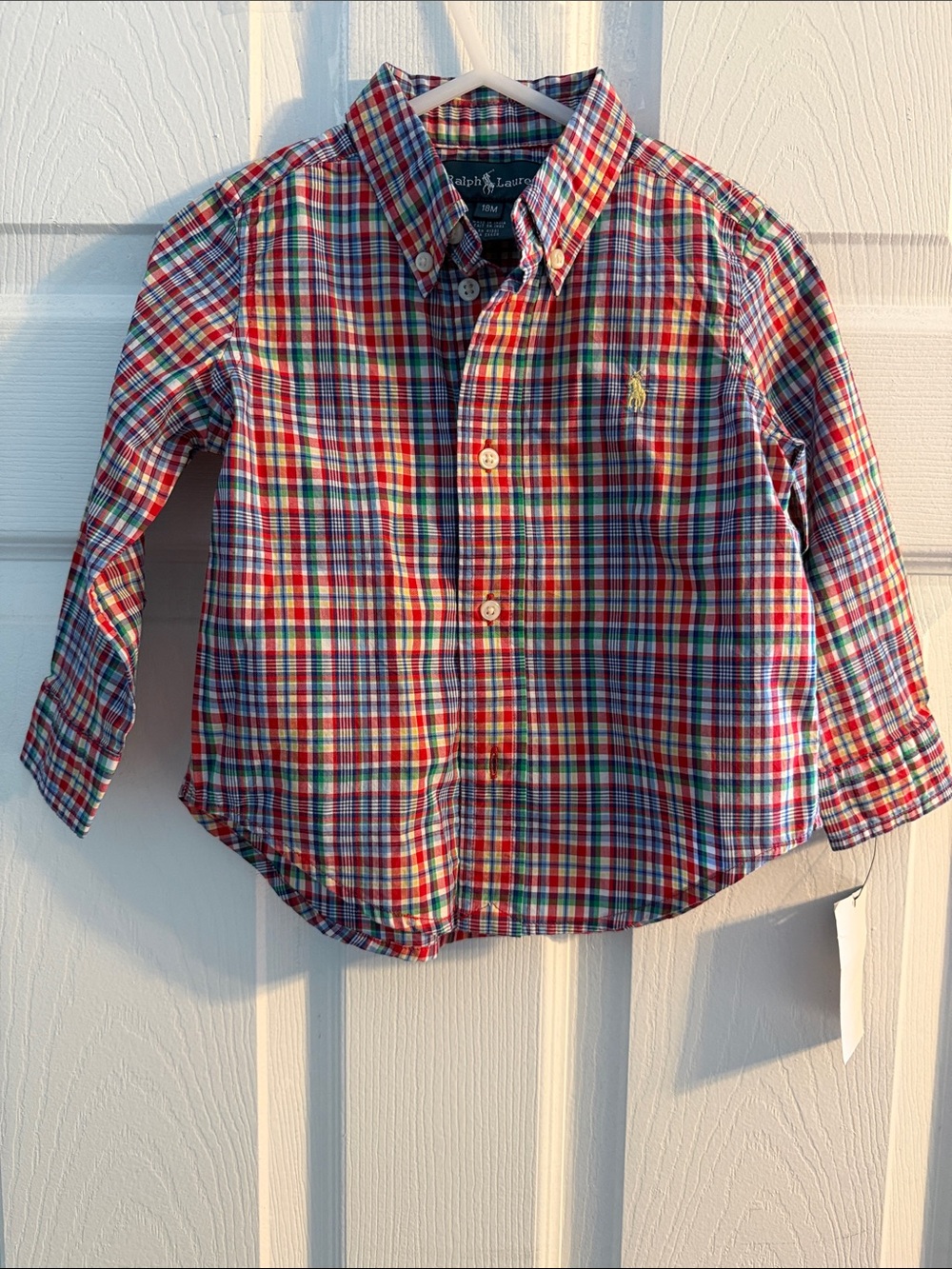 Ralph Lauren Plaid Button-Down Shirt - Kids BNWT